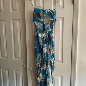 Zara floral summer dress perfect for the beach